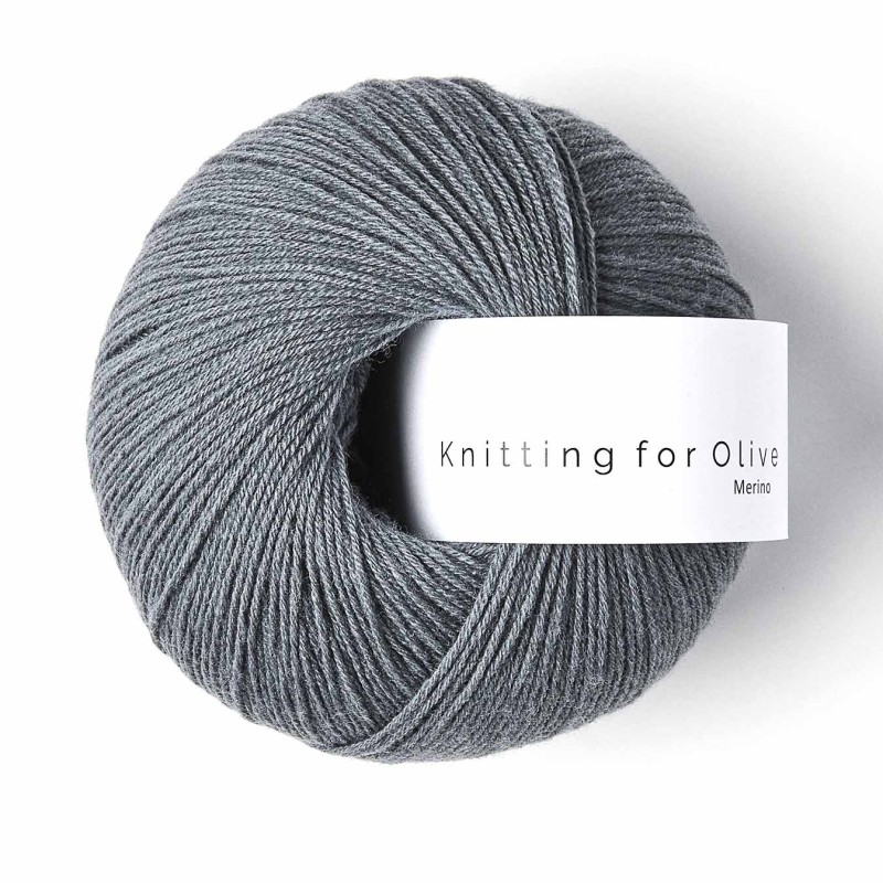 Merino Dusty Petroleum Blue RMS Knitting for Olive